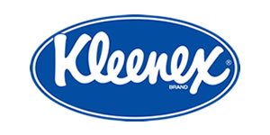 Kleenex logo.