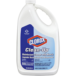 Gallon of clorox clean up with bleach.