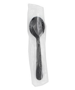 wrapped soup spoon