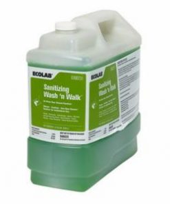 Wash 'n Walk Sanitizing Liquid Floor Cleaner.