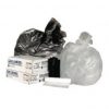 heavy gauge black garbage bags