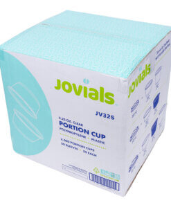 Case of portion cups