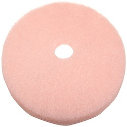 Pink burnish pad.
