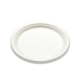 roun white plate