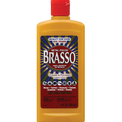 Brasso gold bottle polish.