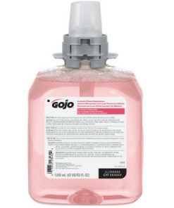 pink container soap.