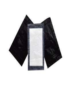 2 black pads and one white pad with black outline