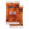 Orange packets of griddle cleaner