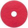 red circular buffing pad