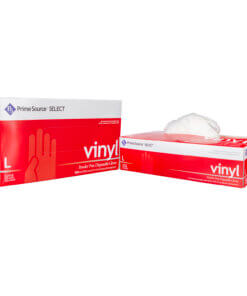 Gloves Vinyl PF, Large