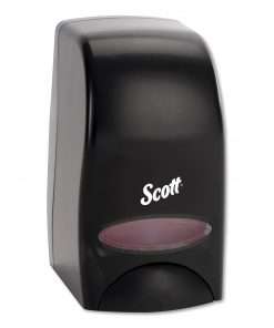 black kimberly clark soap dispenser