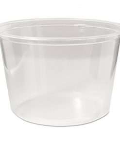 small clear cup