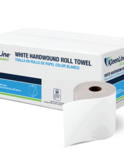 White roll towel
