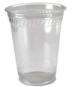 clear plastic cup