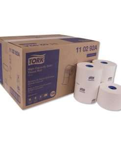 box with 5 rolls of tork toilet paper