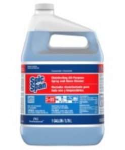 Gallon of spic and span floor cleaner