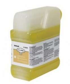 yellow container of eco lab cleaner