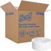 case of kimberly clark jumbo toilet paper with one roll in front