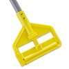 mop handle yellow top grey handle