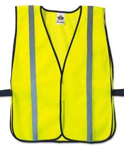 lime green safety vest