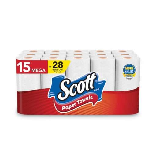 Package of Scott paper towels