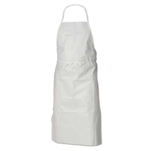 white apron