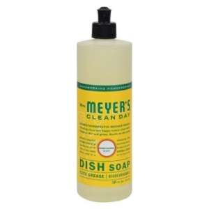 yellow bottle of Myers dish soap