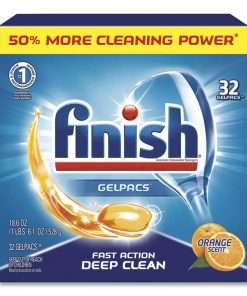 box of finish dishwashing tabs