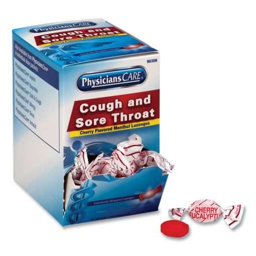 Box of cough drops