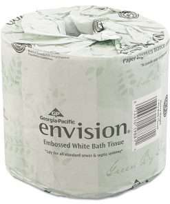 roll of wrapped envision toilet paper