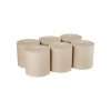 6 rolls of brown towels