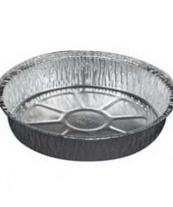 round foil container