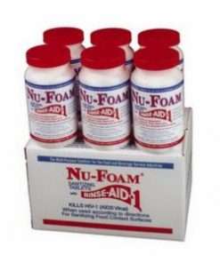 Case of Sanitizing Tablets with Rinse Aid tablets