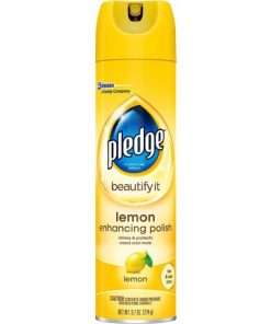 can of pledge yellow can