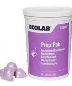 Purple container of Prep Pak Powder Floor Neutralizer