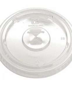 round cup lid with straw slot