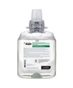 container of Green Certified Foam Hand Cleaner for a machine