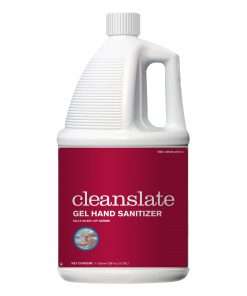 gallon of clean slate cranberry hand sanitizer