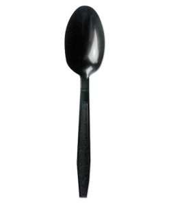 black spoon
