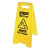 wet floor sign