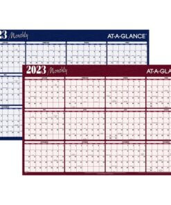 12 month 2023 erasable calendar