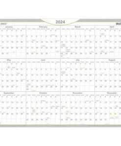 At-A-Glance WallMates Dry-Erase Self-Adhesive Yearly Wall Planner