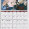At-A-Glance Puppies Monthly Wall Calendar