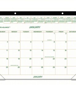 2024 monthly flat desk calendar