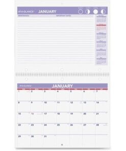 At-A-Glance Monthly Wall Calendar