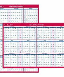At-A-Glance Reversible Paper Yearly Wall Planner