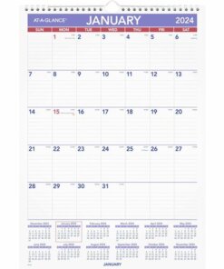 At-A-Glance Ruled Daily Blocks Calendar