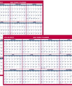 At-A-Glance Jumbo Erasable/Reversible Yearly Wall Planner