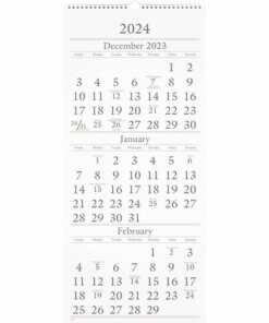 At-A-Glance 3-Month Vertical Wall Calendar