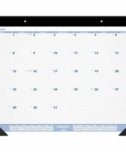 At-A-Glance Monthly Two-color Desk Pad
